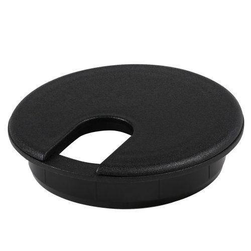 Black Desk Grommet Cover