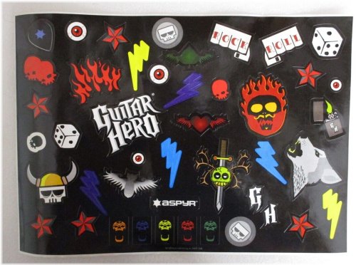 Retro Rockstar Sticker Set