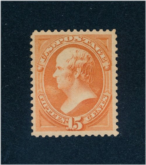 Vintage US Scott #189 Mint Hinged Stamp