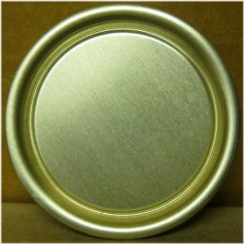 Golden Steel Crimped Lid Beer Can