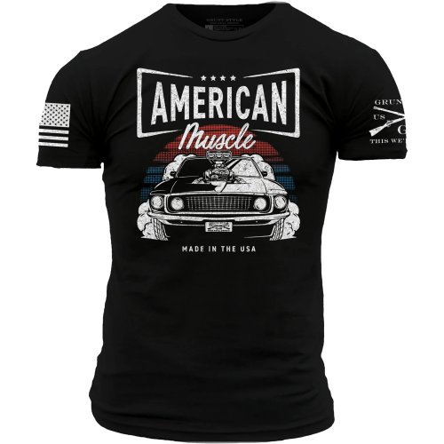 American Muscle Tee - Black
