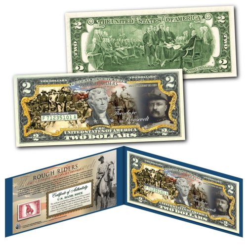 Spanish-American War Commemorative $2 U.S. Bill