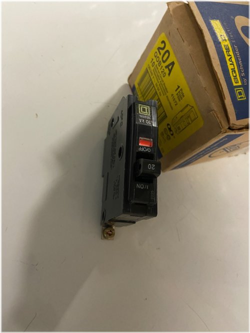 Bolt-In PowerGuard 20-Amp Breaker