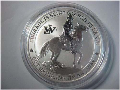 John Wayne Courage 1 oz Silver Coin