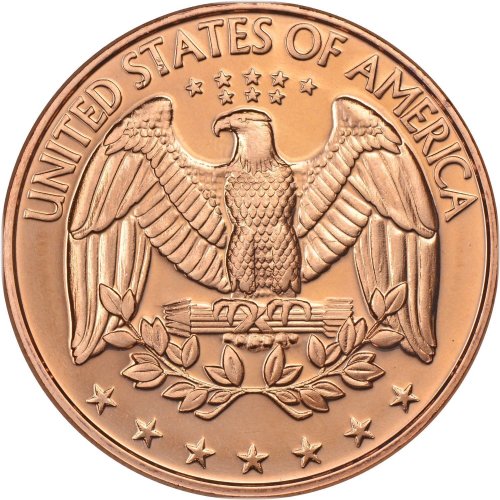 Copper Commemorative Quarter Round