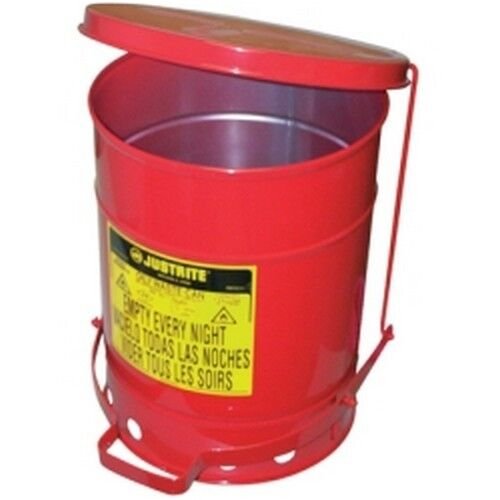 ToolSafe Foot-Operated Waste Can