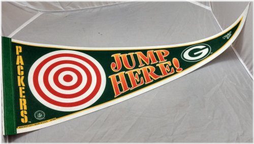 Lambeau Leap Pennant