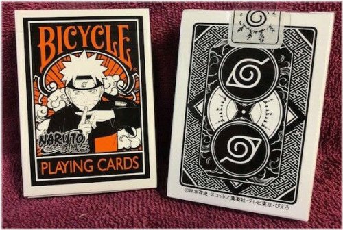 Naruto Shippuden Bicycle Playing Cards