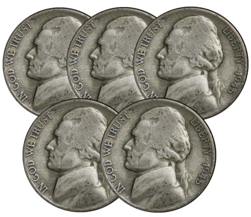 WWII Silver Nickels