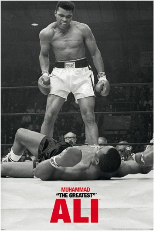 The Greatest Rematch Poster - Muhammad Ali vs Sonny Liston