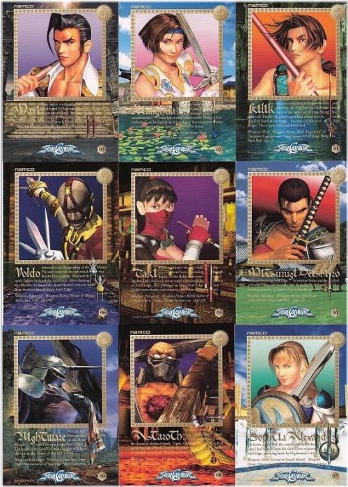 Legendary Warriors: Soul Calibur Revived Trading Card Set