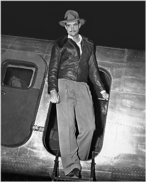 Howard Hughes Aviation Portrait