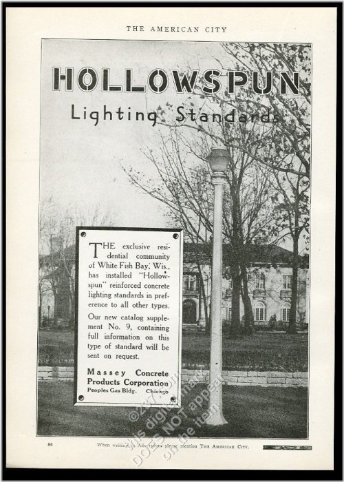 WhiteFish Bay Nostalgia: Vintage Print Ad from 1922