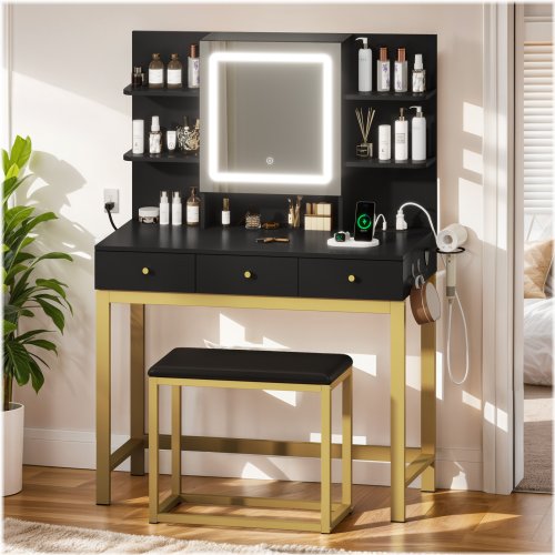 Illuminate Vanity Desk