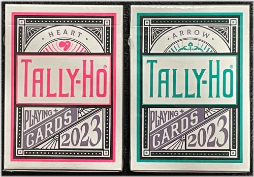 Tally Ho Heart and Arrow Playing Cards