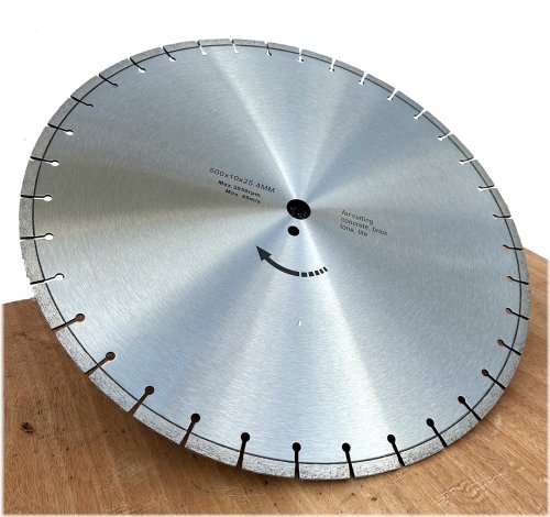 Diamond Cut Pro Blade: 20" Precision Cuts for Asphalt, Concrete, Masonry, Blocks, and Pavers