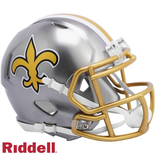 Gridiron Legends: Autographed New Orleans Saints Mini Helmet