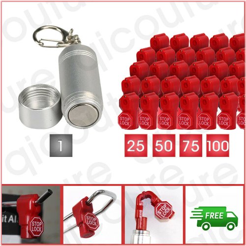 Red Stop Secure Hook