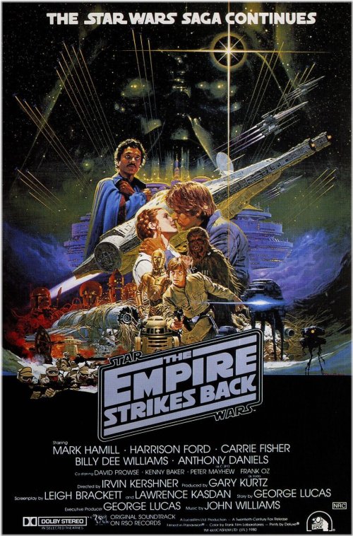 Classic Film Art Print - The Empire Strikes Back - 11" x 17