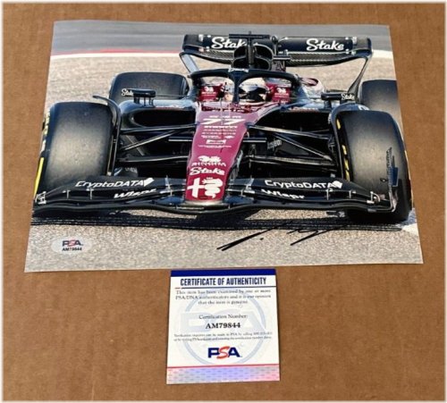 Formula 1 Racing Legends Autographed Photo