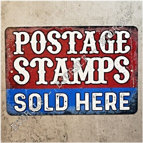 Postal Metal Sign Collection