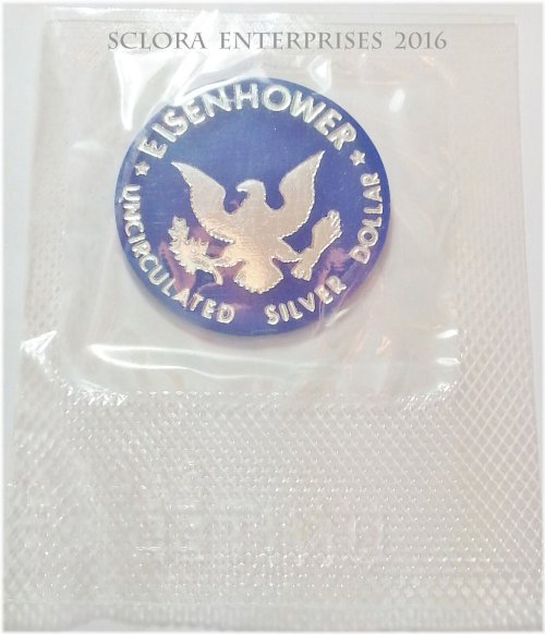 Silver Eisenhower Token Set in Mint Cello with Free Shipping