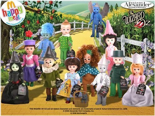 Oz-tastic Collectibles: 2008 Madame Alexander Happy Meal Toys