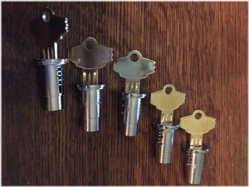 Keyed Up Set: 5 Locks and Keys for Bulk Vending Machines