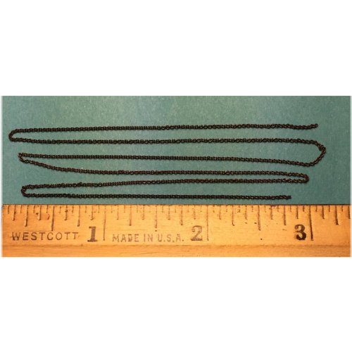 Black Chain Links - HO Scale