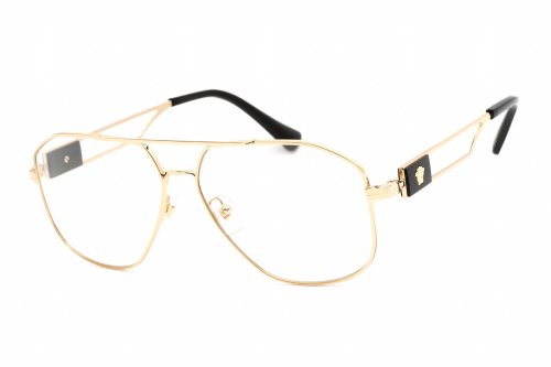 Golden Elegance Eyeglass Frames