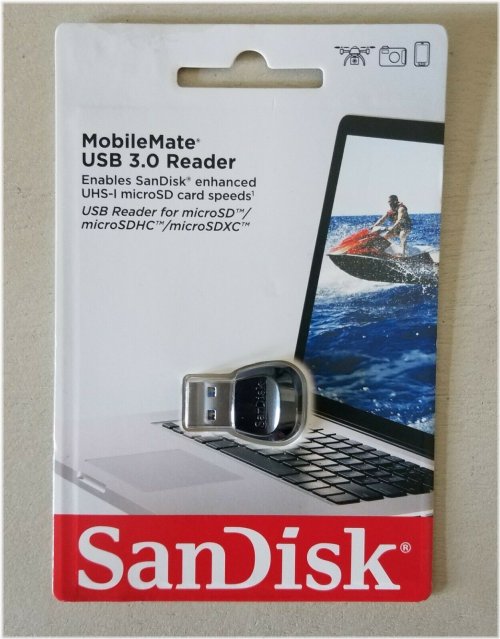 MobileMate USB 3.0 microSD Card Reader by SanDisk