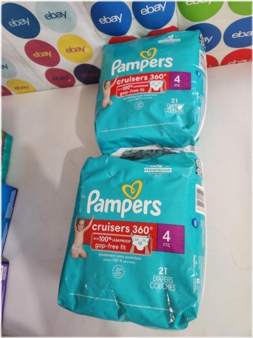 Double Pack Pampers Cruisers 360 Size 4 - 42 Diapers