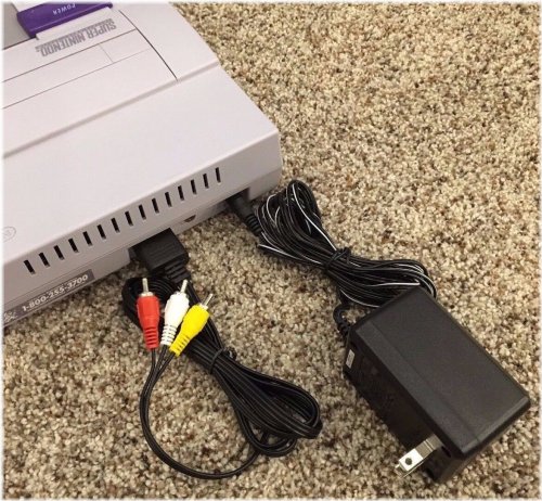 SNES Power and AV Set