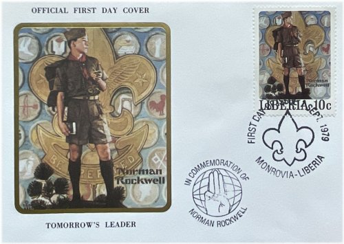 Tomorrow's Leader: Liberia Norman Rockwell Commemoration Boy Scouts