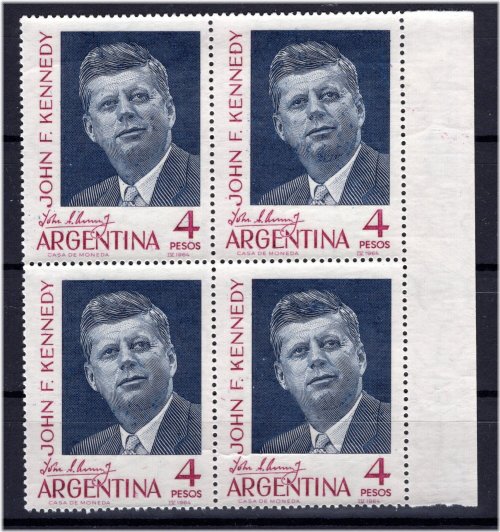 Argentinean Presidential Commemorative Stamp Set