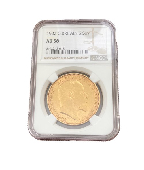 Edwardian Sovereign Gold Coin