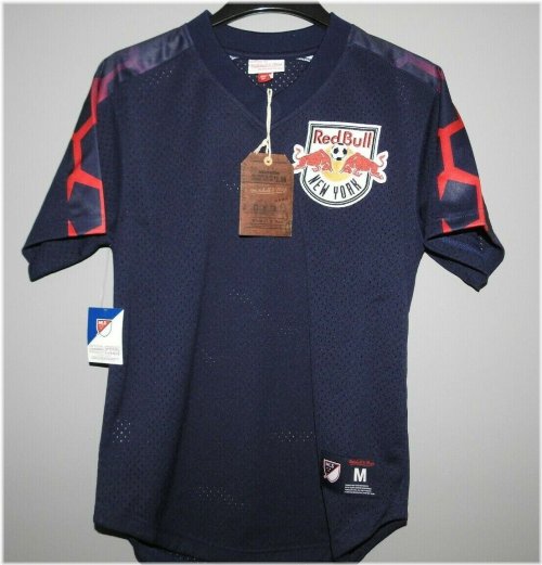 Red Bulls Mitchell & Ness Authentic Soccer Jersey for Men