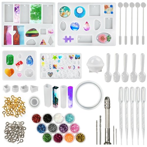 Creative Cast Kit: 145 Pieces for Jewelry Making and Crafts