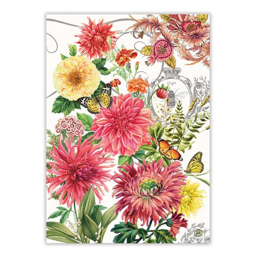 Dahlia Cotton Kitchen Tea Towel
