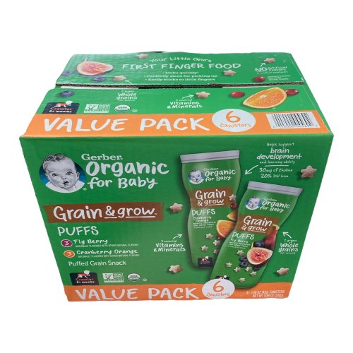 Fruit and Veggie Puffs Combo Pack