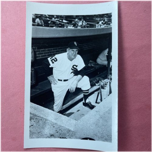 Al Lopez Chicago White Sox 1950's Photo
