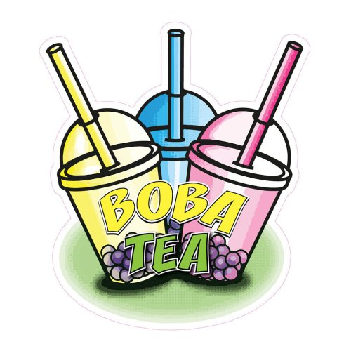 Boba Tea Haven Decals