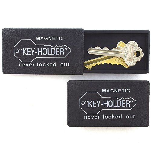 SecureKey Trio: Magnetic Hideaway Set for Emergency Spare Keys