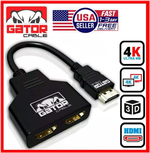 UltraHD Dual Display HDMI Adapter