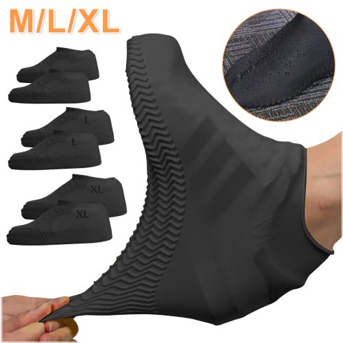 RainShield: Reusable Waterproof Shoe Covers with Anti-Slip Silicone