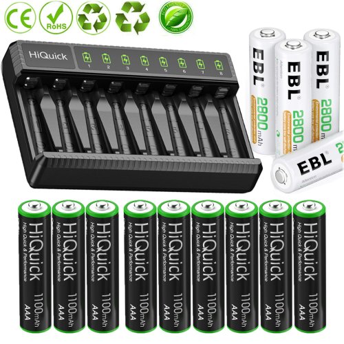 EcoPower Rechargeable Battery Set