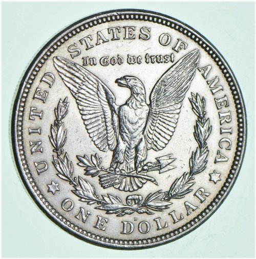 The Last Year Morgan Silver Dollar - Polished 90% Bullion (1921-D)