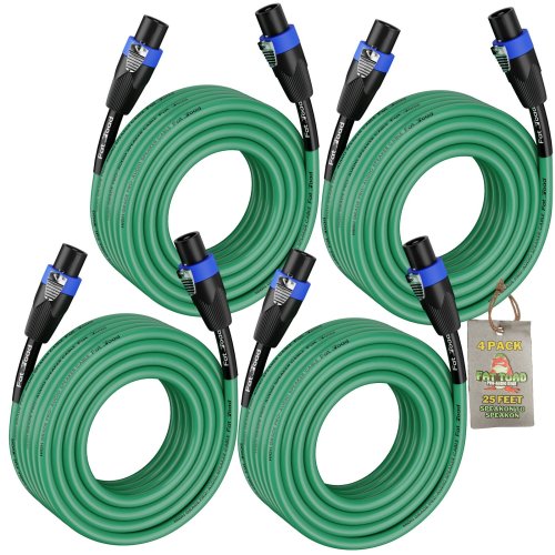 Fat Toad Twist Lock Speaker Cords