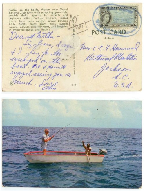 Vintage Bahamian Postal Memorabilia