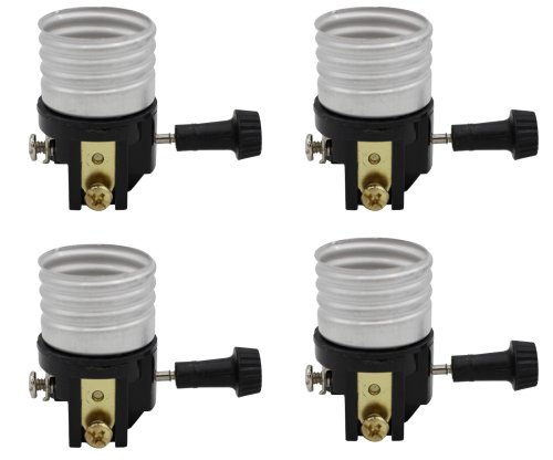 Medium Base 3-Way Socket Replacements (Pack of 4)